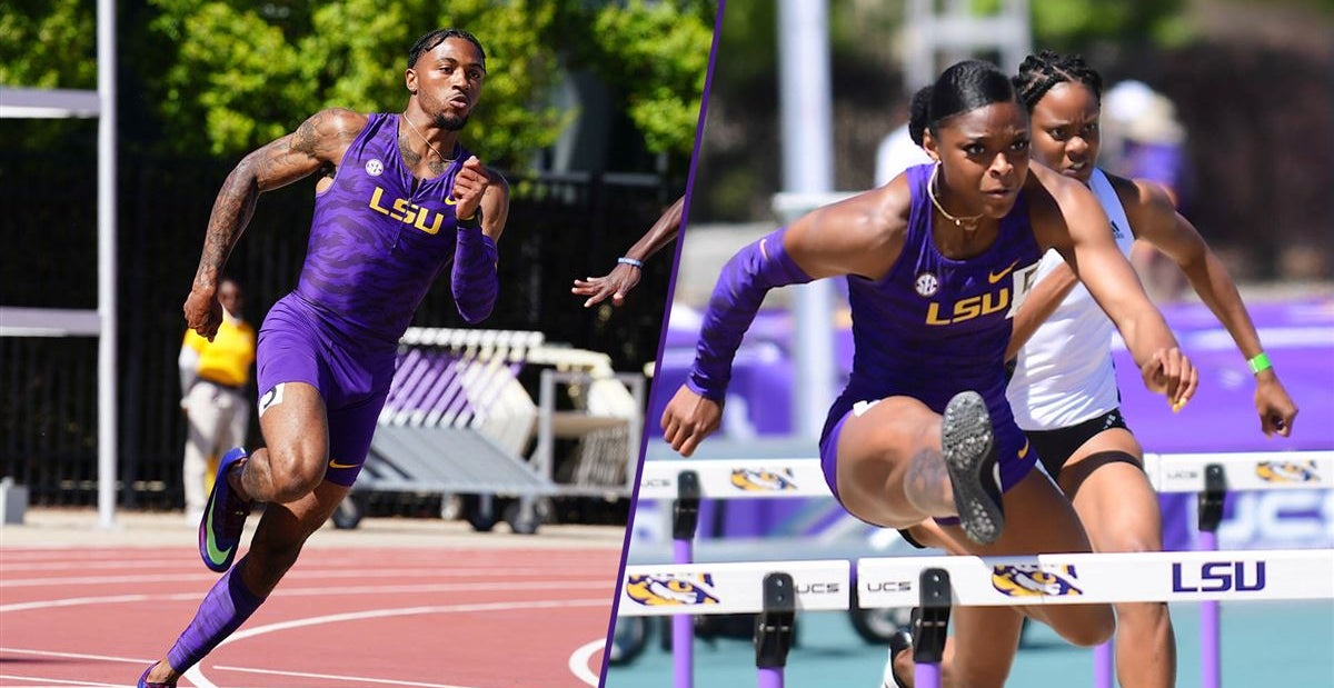 lsu track and field gear