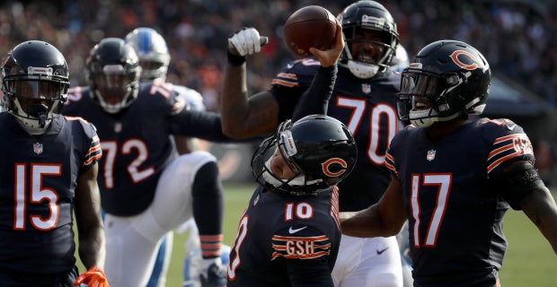 Mitch Trubisky silences critics again in Week 10