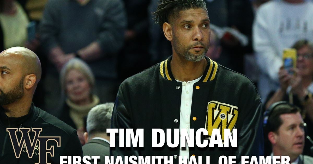 Tim Duncan: Wake Forest's First Naismith Hall of Famer