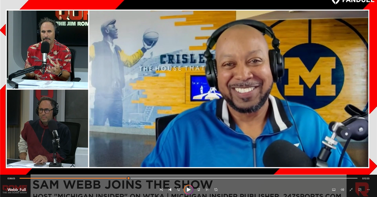 Sam Webb of the Jim Rome Show: Breaking down Michigan's path and path after Dusty May