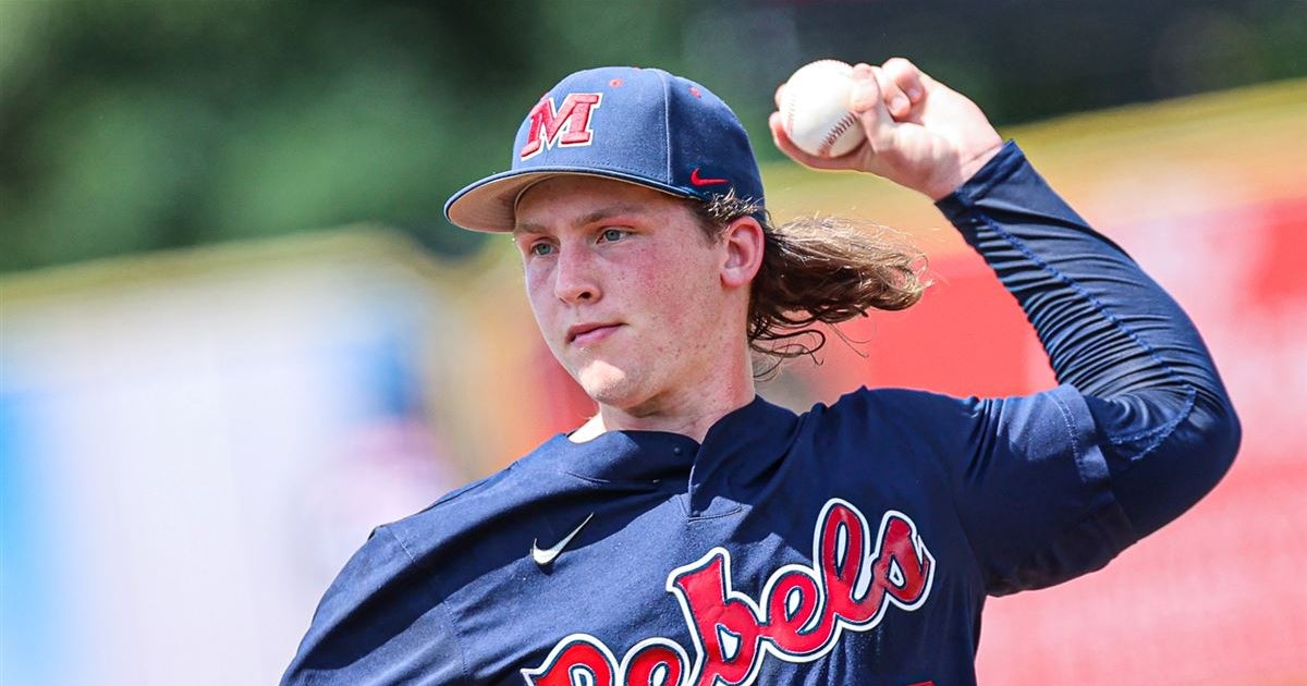 Is there something about Ole Miss baseball's navy uniforms?