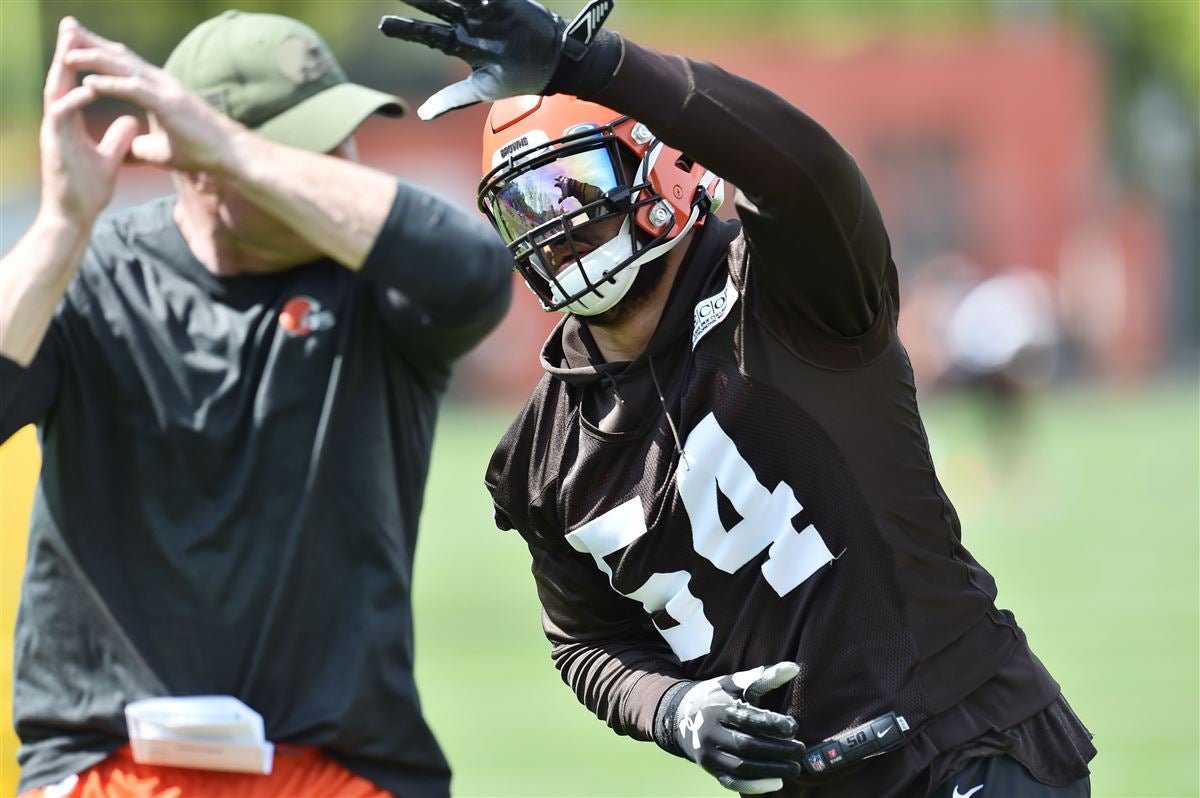 Olivier Vernon Cleveland Browns Game-Used #54 Brown Jersey vs. Denver  Broncos on November 3 2019 