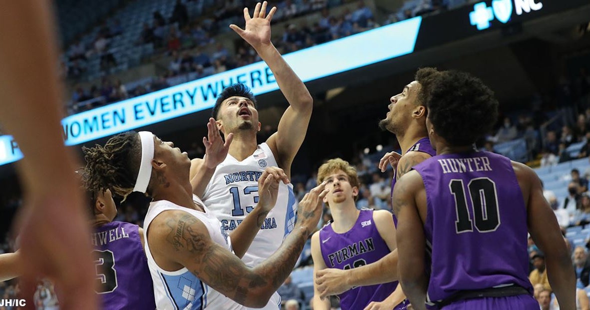 Tar Heels Blow Past Furman in Second Half, 74-61 Tar Heels Blow Past Furman in Second Half, 74-61