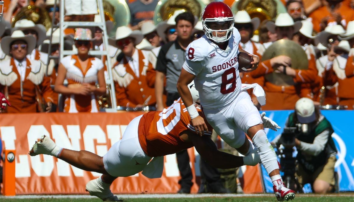 Dillon Gabriel seeks big win to go with big numbers when No. 12 Oklahoma  faces No. 3 Texas