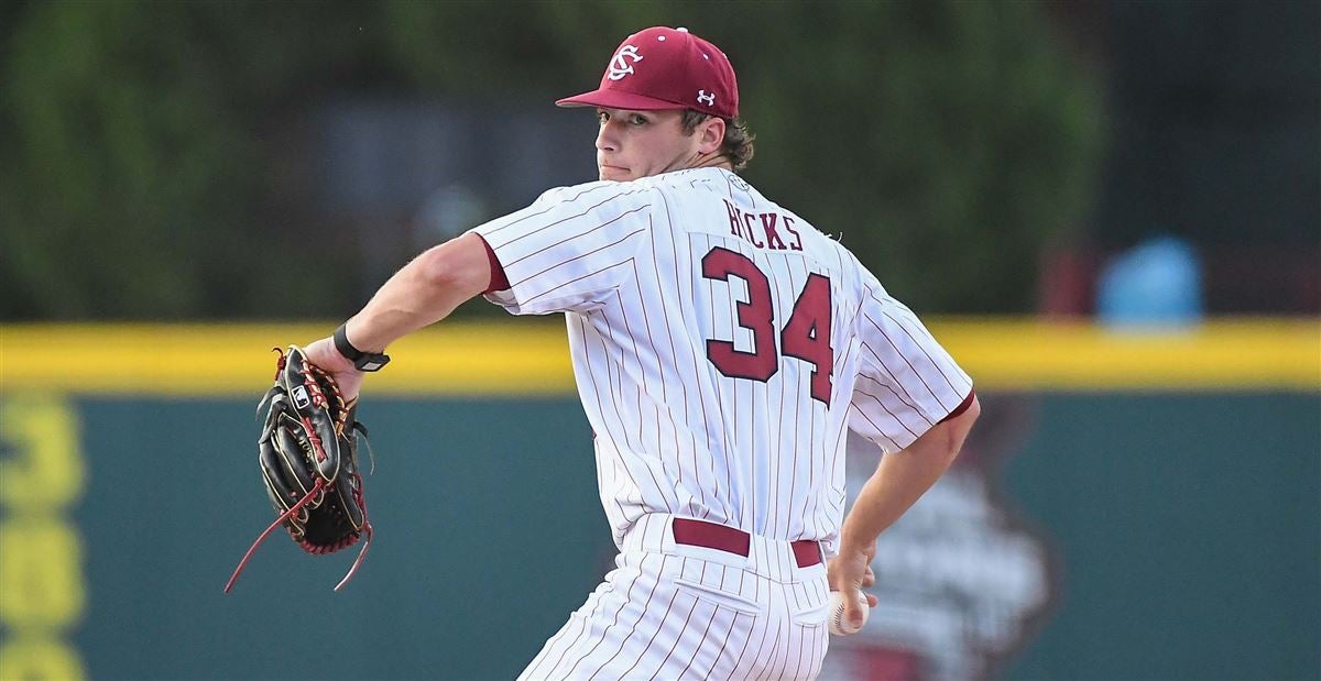 South Carolina Baseball Pitcher James Hicks Drafted By The Houston