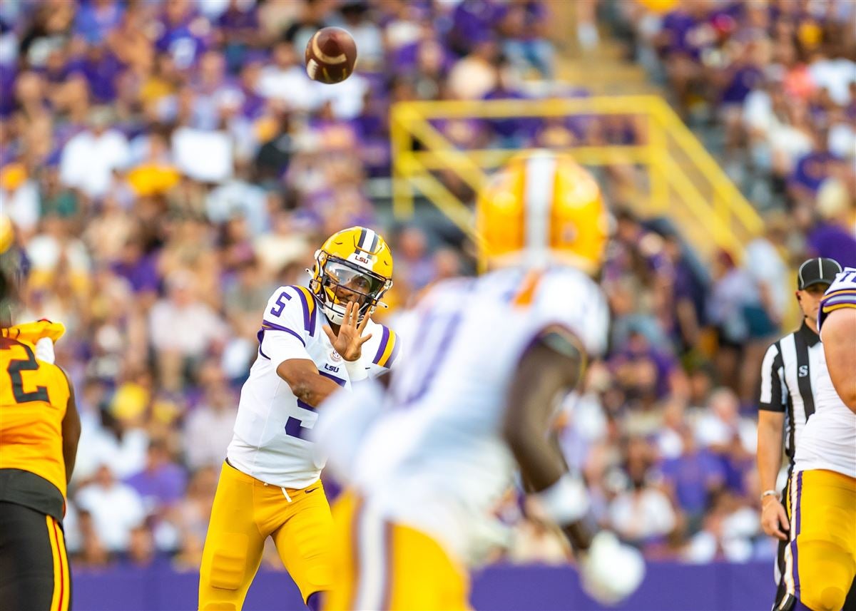 Film analysis Breaking down LSU QB Jayden Daniels decisiveness to throw the deep ball