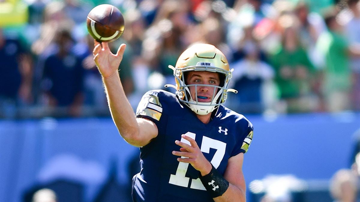 Notre Dame's Jack Coan Ready for Next Transition to NFL