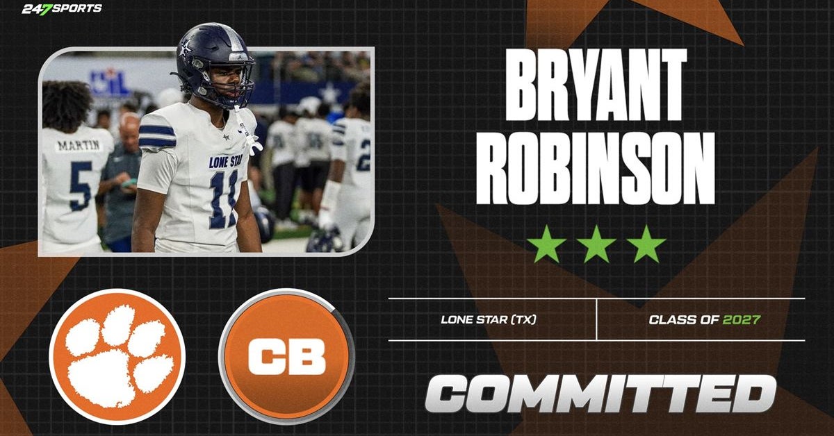 Mike Reed lands another Texas cornerback in 2027 three-star Bryant Robinson