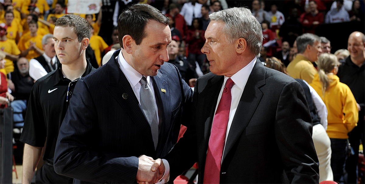 Gary Williams on Mike Kryzewski's retirement, legacy, Terps-Blue Devils  rivalry, Scheyer hire