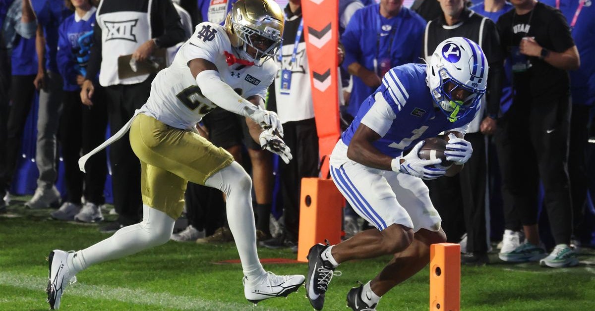 No. 8 BYU Holds Onto 28-24 Win Over No. 2 Notre Dame In Final Moments