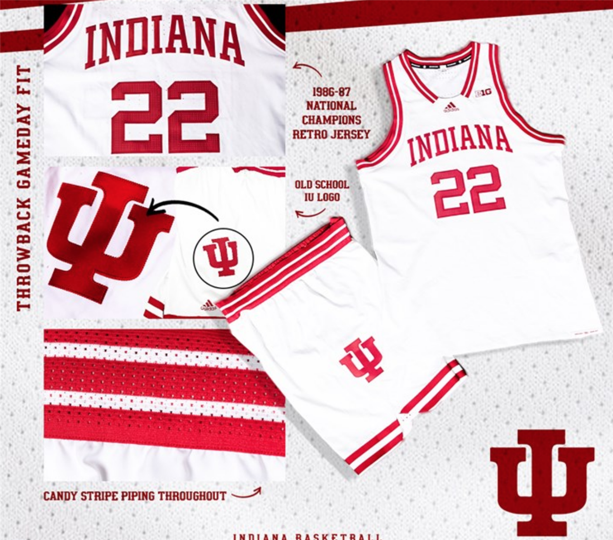 Hoosiers hotsell basketball jersey