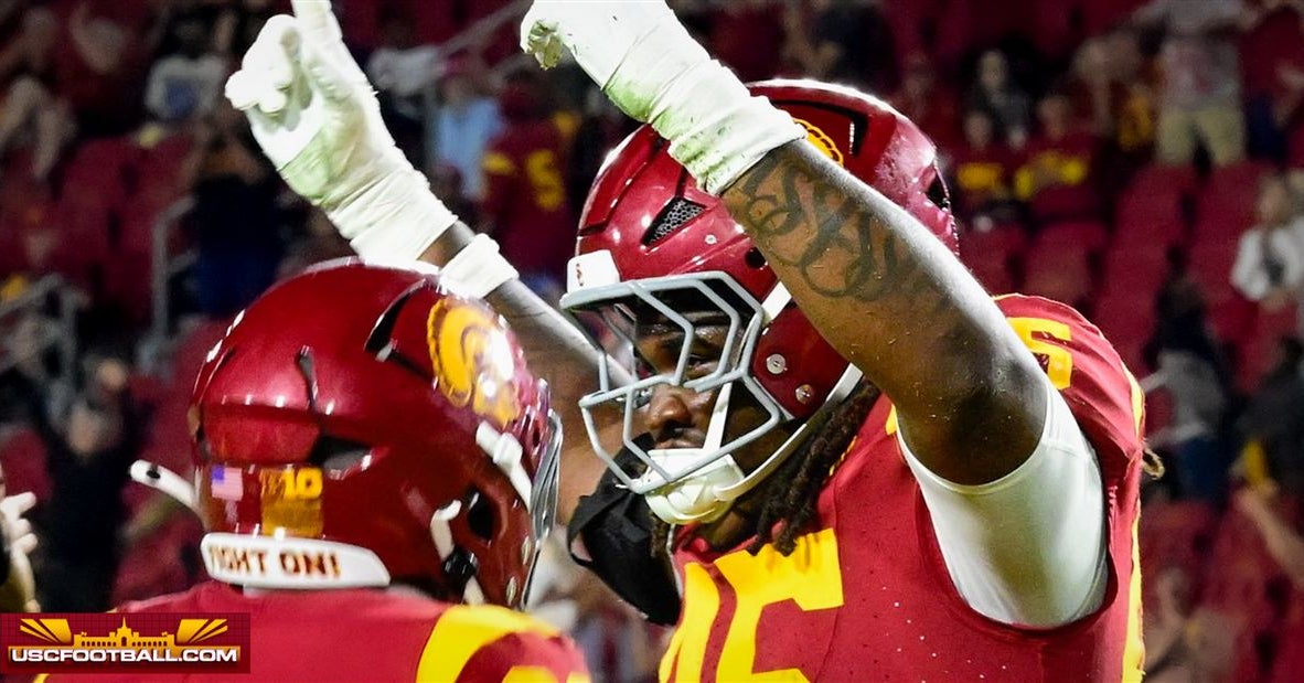USC participation chart, formation breakdown from season opener vs Fresno State