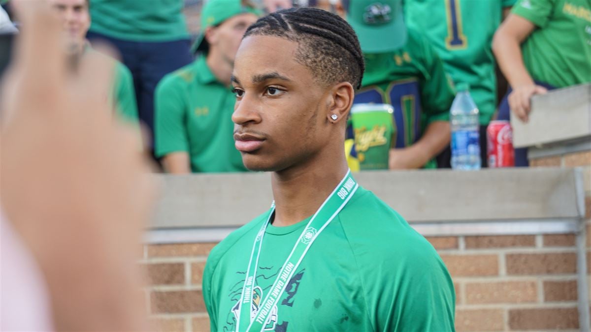Safety Target JaDon Blair Feeling the Love from Notre Dame