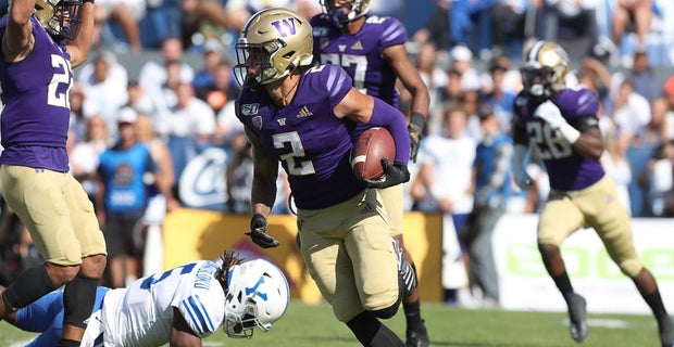 Nfl Combine 2020 Uw Wide Receiver Aaron Fuller Has Measured In