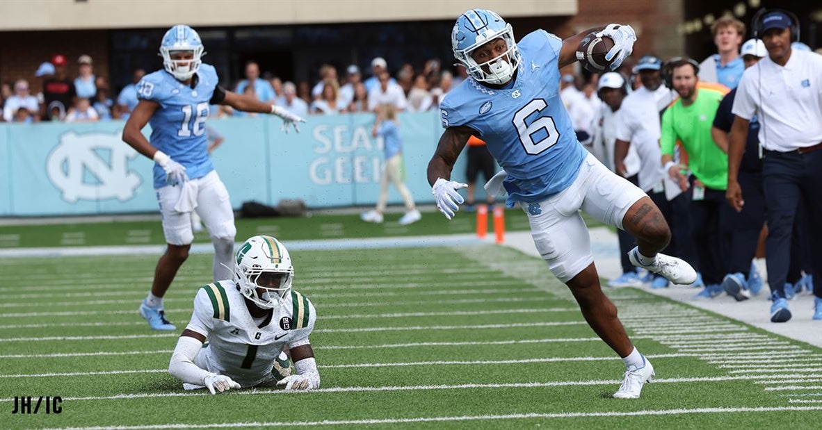 UNC WR Nate McCollum Keeping 'Stable Mindset' While Seeing Fewer Targets