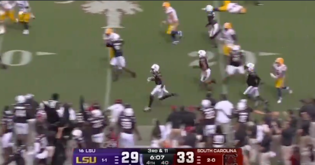 Controversial calls disrupt LSU-South Carolina ending, leads to reaction