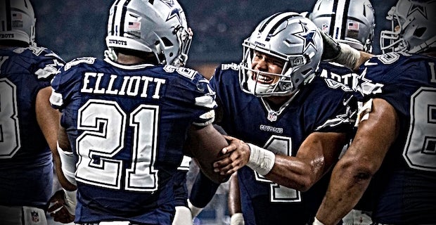 Cowboys look to break curse, record first playoff win in navy jerseys