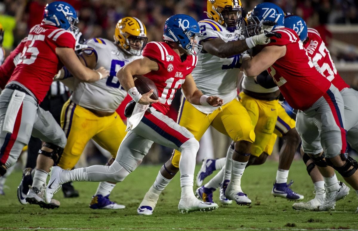 Ole Miss football: John Rhys Plumlee shatters freshman records