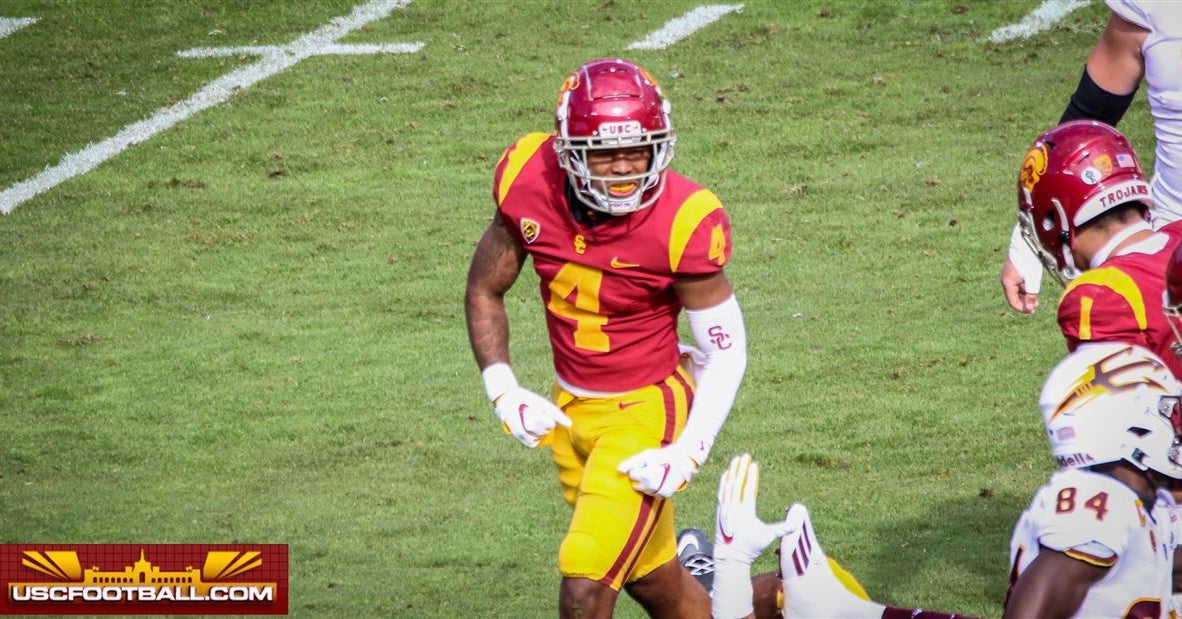 LOOK: USC safety Max Williams ahead of schedule with knee rehab