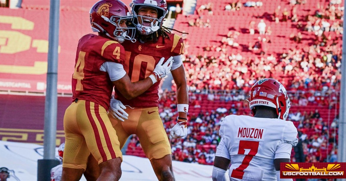 PHOTOS: Trent Mosley collects second 100+ yard game as USC defense dominates Fresno State