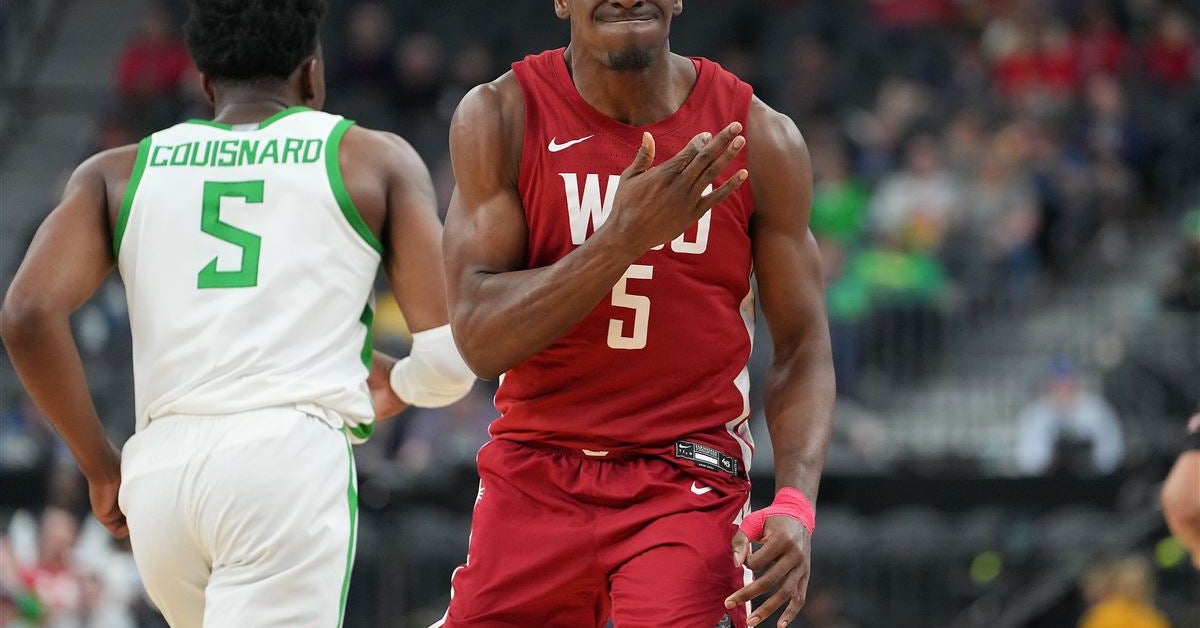 Washington State transfer TJ Bamba hears from Kansas, LSU among nine since entering college basketball portal