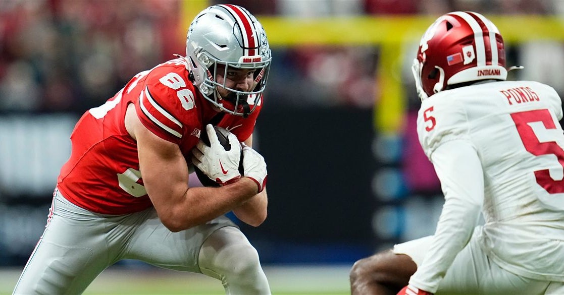 Max Klare selected by Los Angeles Rams in second round of NFL Draft