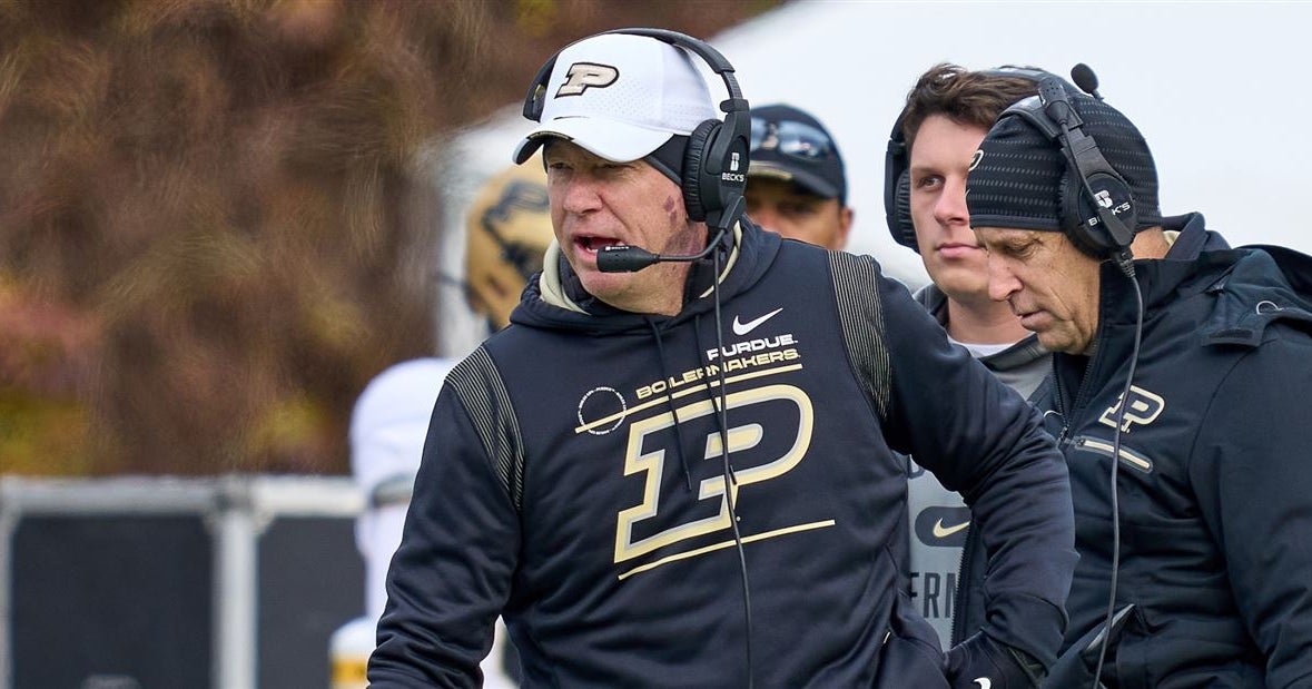 Purdue football coach Jeff Brohm: 'Anything can happen in the future' with  Louisville job