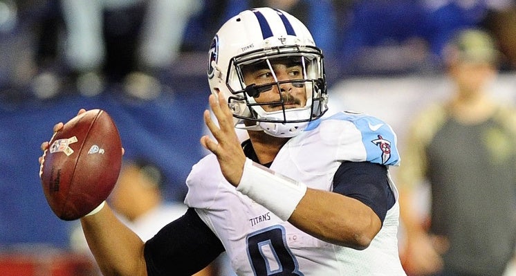 Marcus Mariota returns to Raiders camp after week long absence 