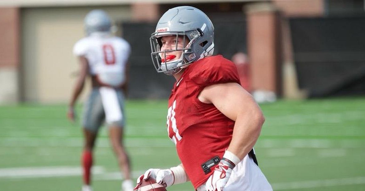 Nick Rolovich introduces several Cougs to NFL scouts on hand for fall camp