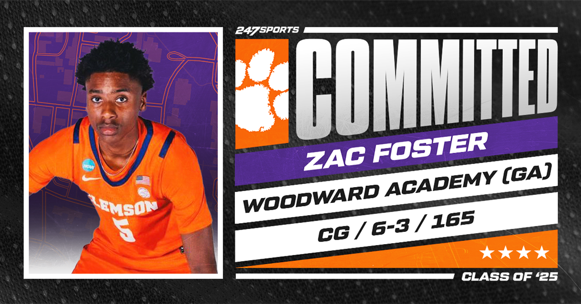 Four-star guard Zac Foster commits to Clemson