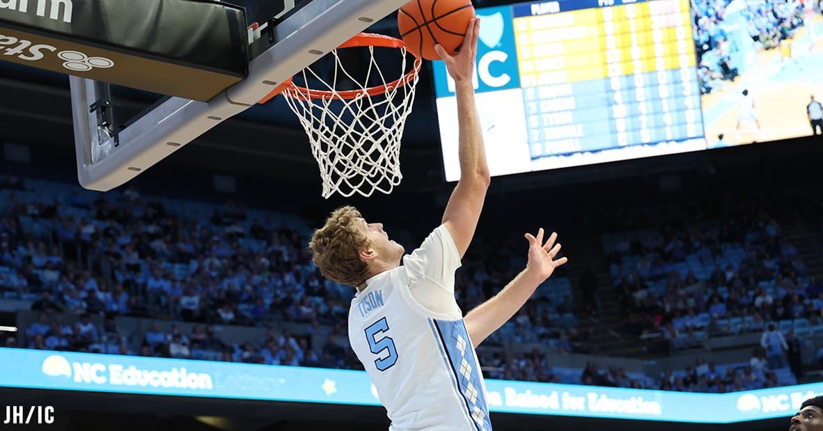 Cade Tyson’s Scoring Outburst Provides Welcome Sight for UNC Cade Tyson’s Scoring Outburst Provides Welcome Sight for UNC