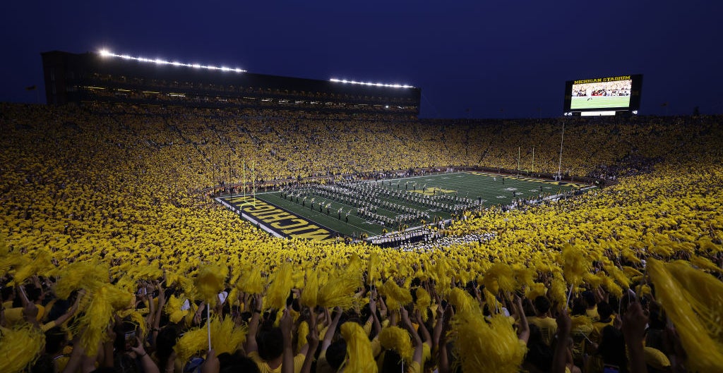 College football Top 10 teams by average home game attendance during 2021 season