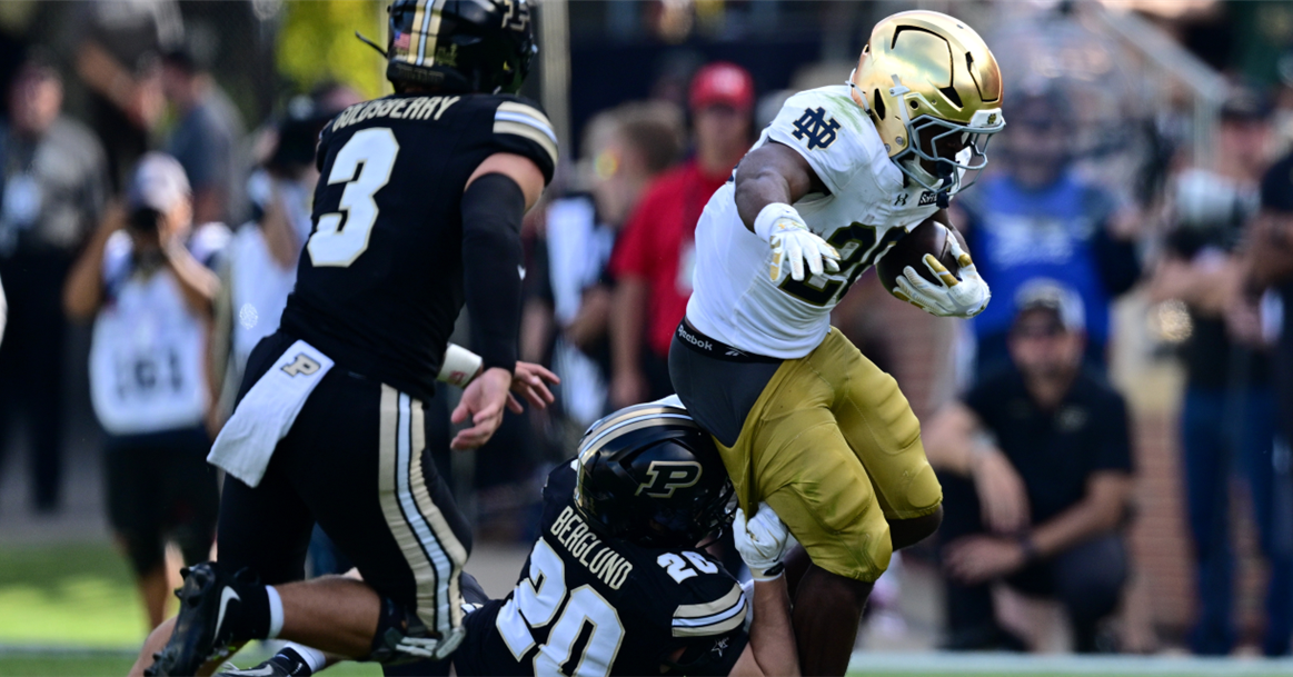 Jonaz Walton Inserts Star Quality Back Into Notre Dame Run Game
