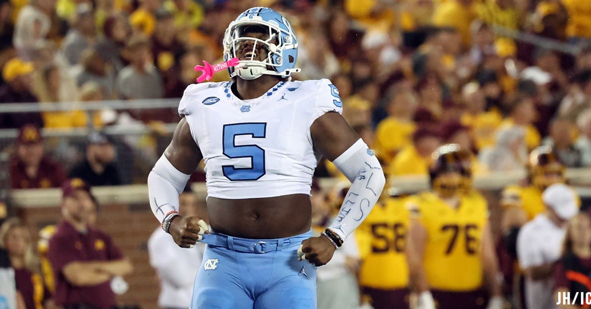 UNC Defensive Lineman Jahvaree Ritzie Takes Over For Defense In Season-Opening Victory UNC Defensive Lineman Jahvaree Ritzie Takes Over For Defense In Season-Opening Victory