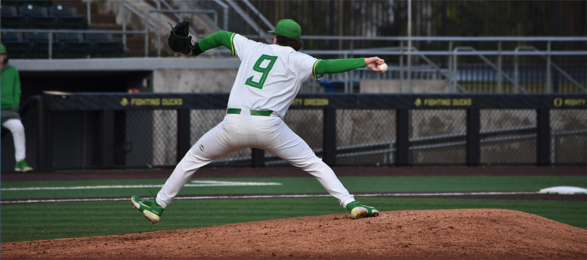 Jace Stoffal's masterful outing leads Oregon to 2-0 victory over
