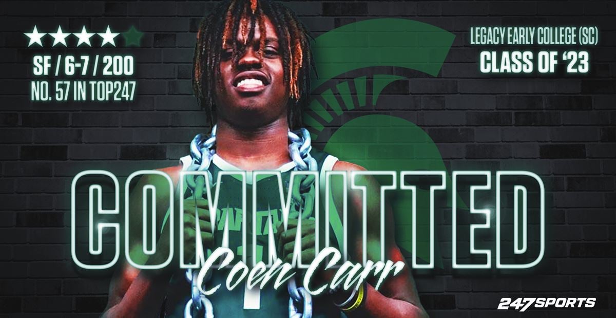 Michigan State Lands Four-Star Wing Coen Carr
