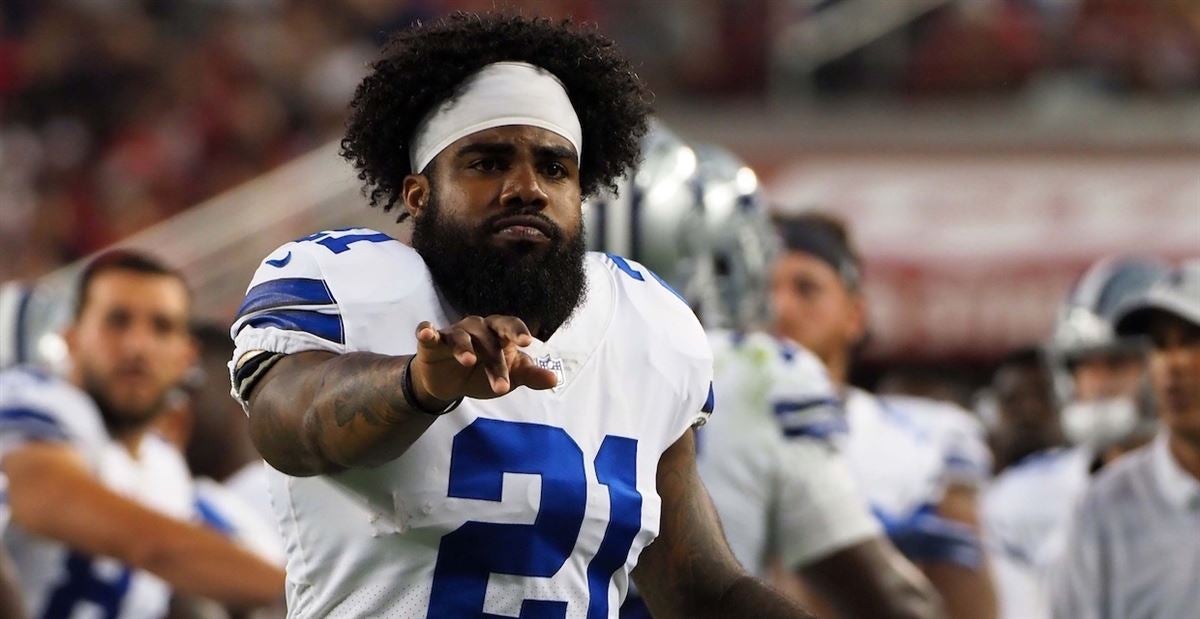 Will Cowboys RB Ezekiel Elliott play this preseason? Team owner Jerry Jones  isn't so sure