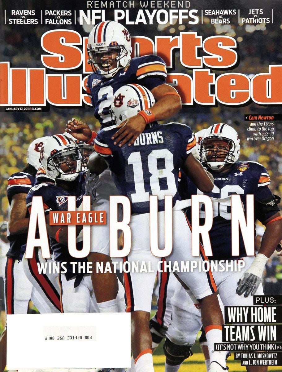 Auburn on the cover of Sports Illustrated