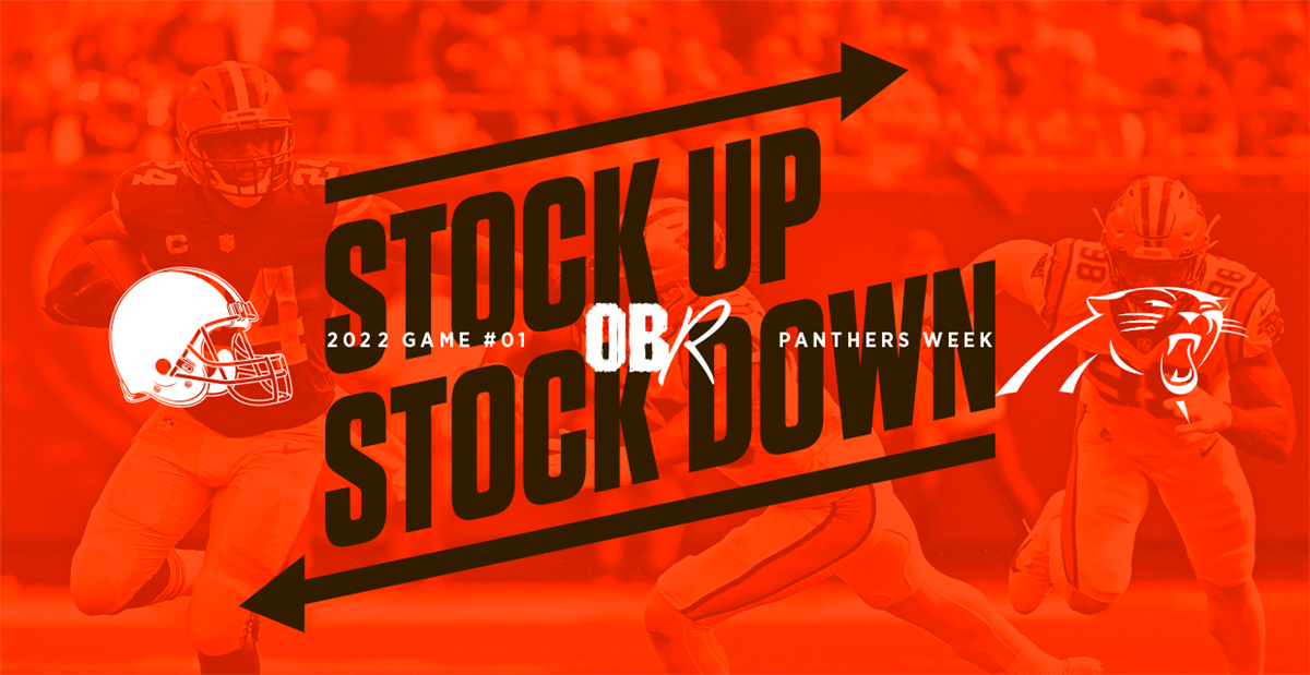 Stock Up/Stock Down: Cleveland Browns @ Carolina Panthers