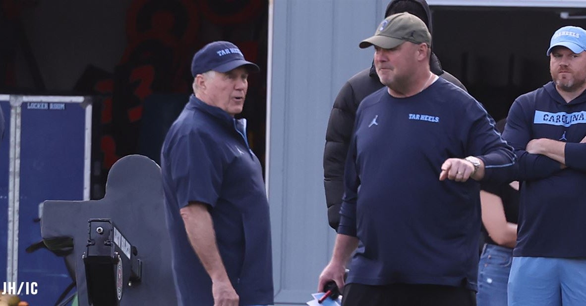 Bill Belichick's Spring Practice Signals Personality Shift For Carolina Football Bill Belichick's Spring Practice Signals Personality Shift For Carolina Football