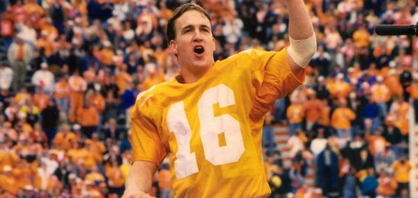 university of tennessee manning jersey
