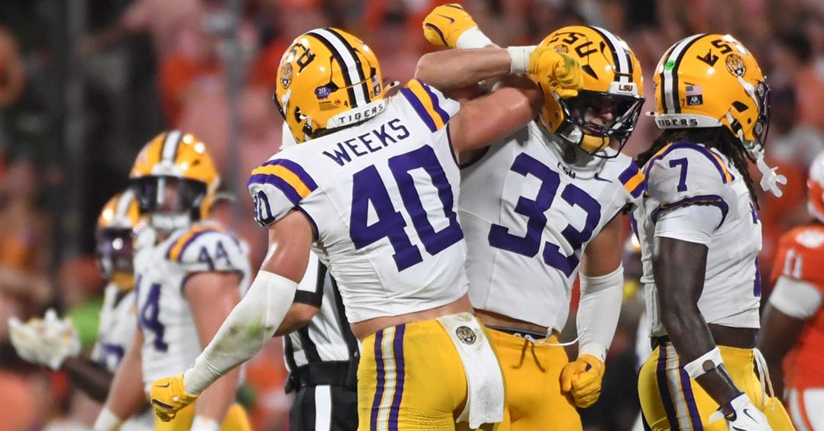 LSU football week two depth chart vs Louisiana Tech