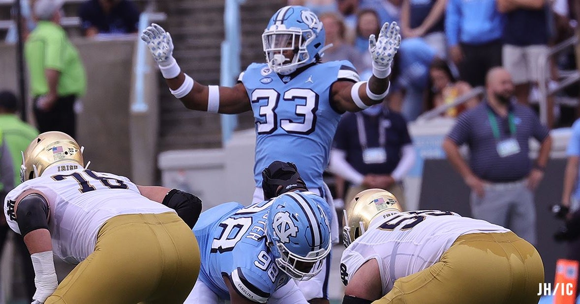 Listen to UNC Linebacker Cedric Gray