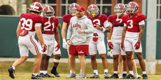 Meet Alabama's Colin Hitschler, a former Division I wrestler and one of college football's top young coaches