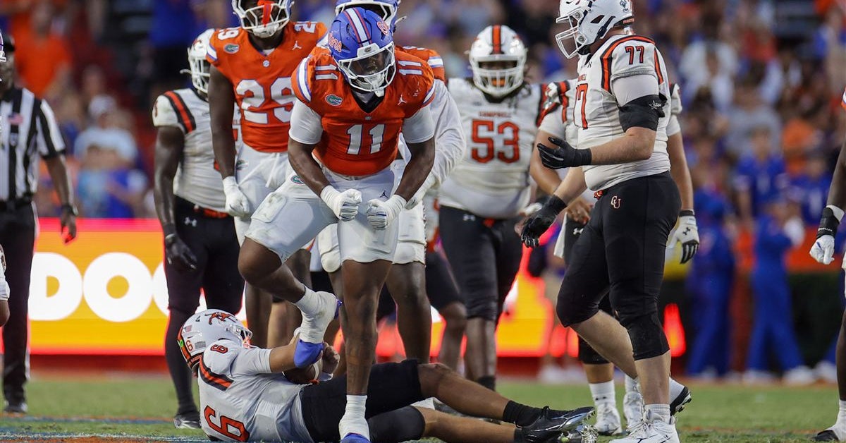 After second-straight two-sack performance, Gators not panicking yet at lack of desirable pass rush production