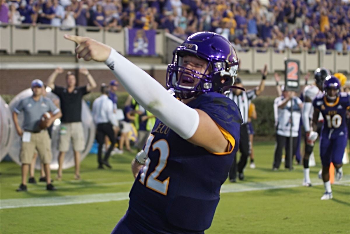 Ahlers leads East Carolina past Gardner-Webb 48-9