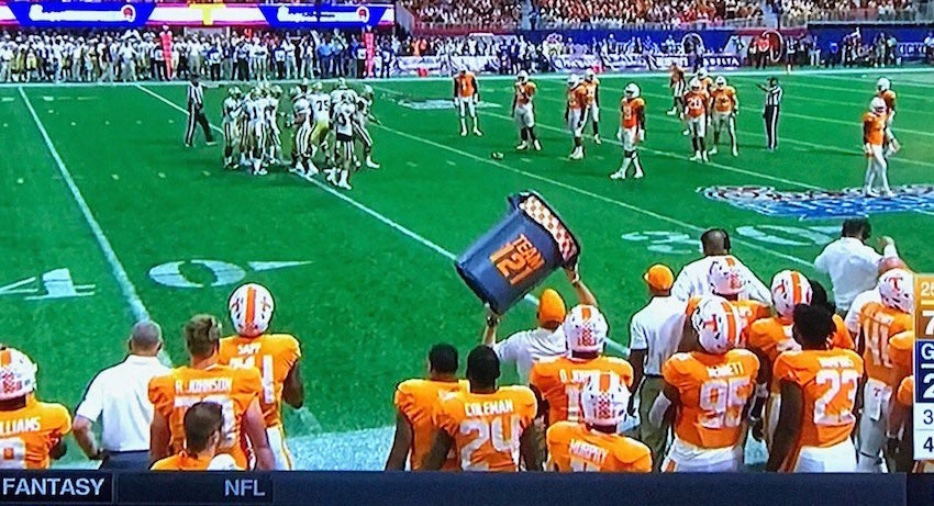 Tennessee Vols' Trash Can Becomes Butt Of All Jokes