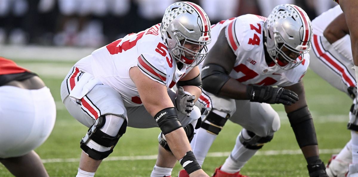 Ohio State center Luke Wypler selected by the Browns in the NFL draft