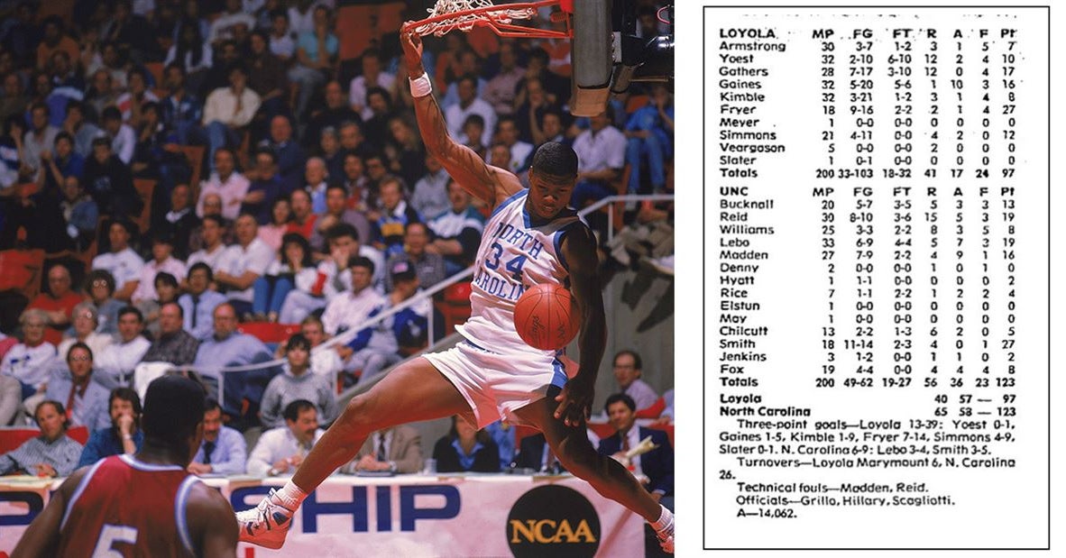 The Time UNC Shot 79% in an NCAA Tournament Game