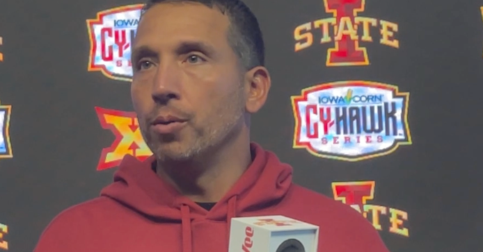COACH QUOTES: Matt Campbell's Week 2 presser to preview Cy-Hawk rivalry
